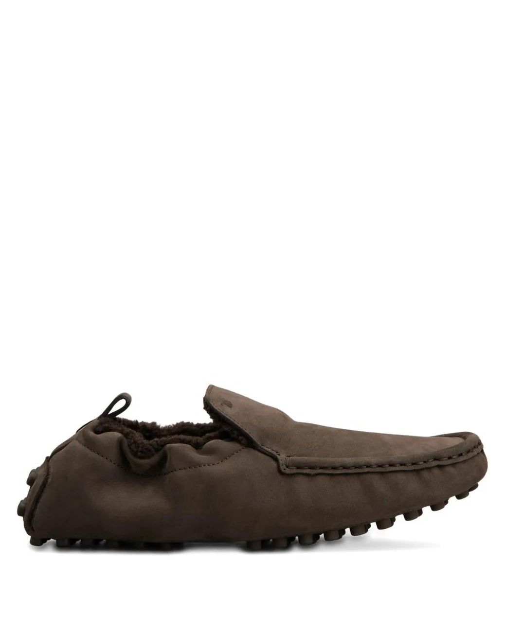 Tod's Brown Mocassins Gommino En Cuir