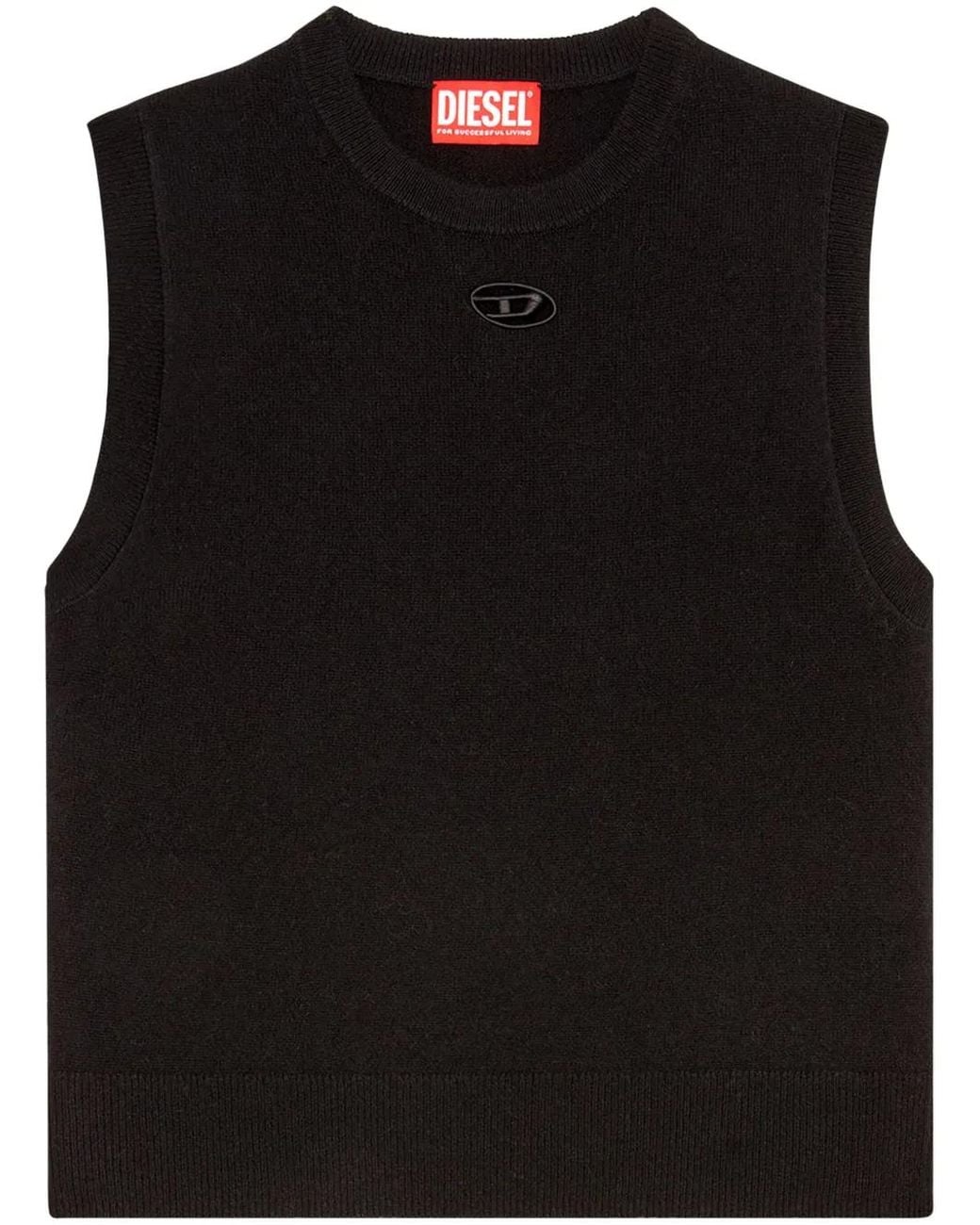 DIESEL Black M-Arga Tank Top