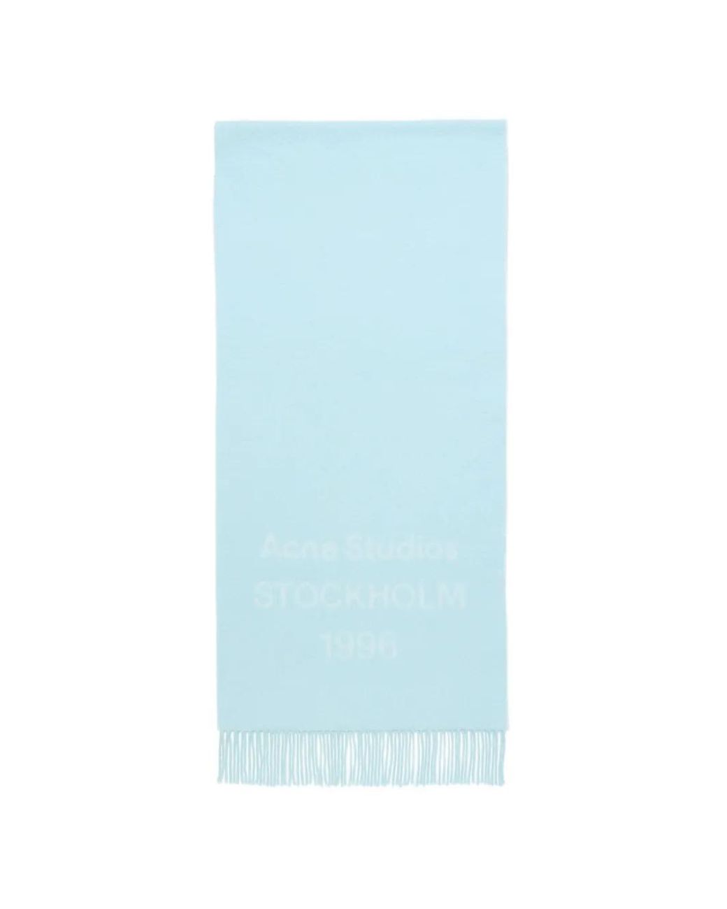 Acne Blue Canada Scarf