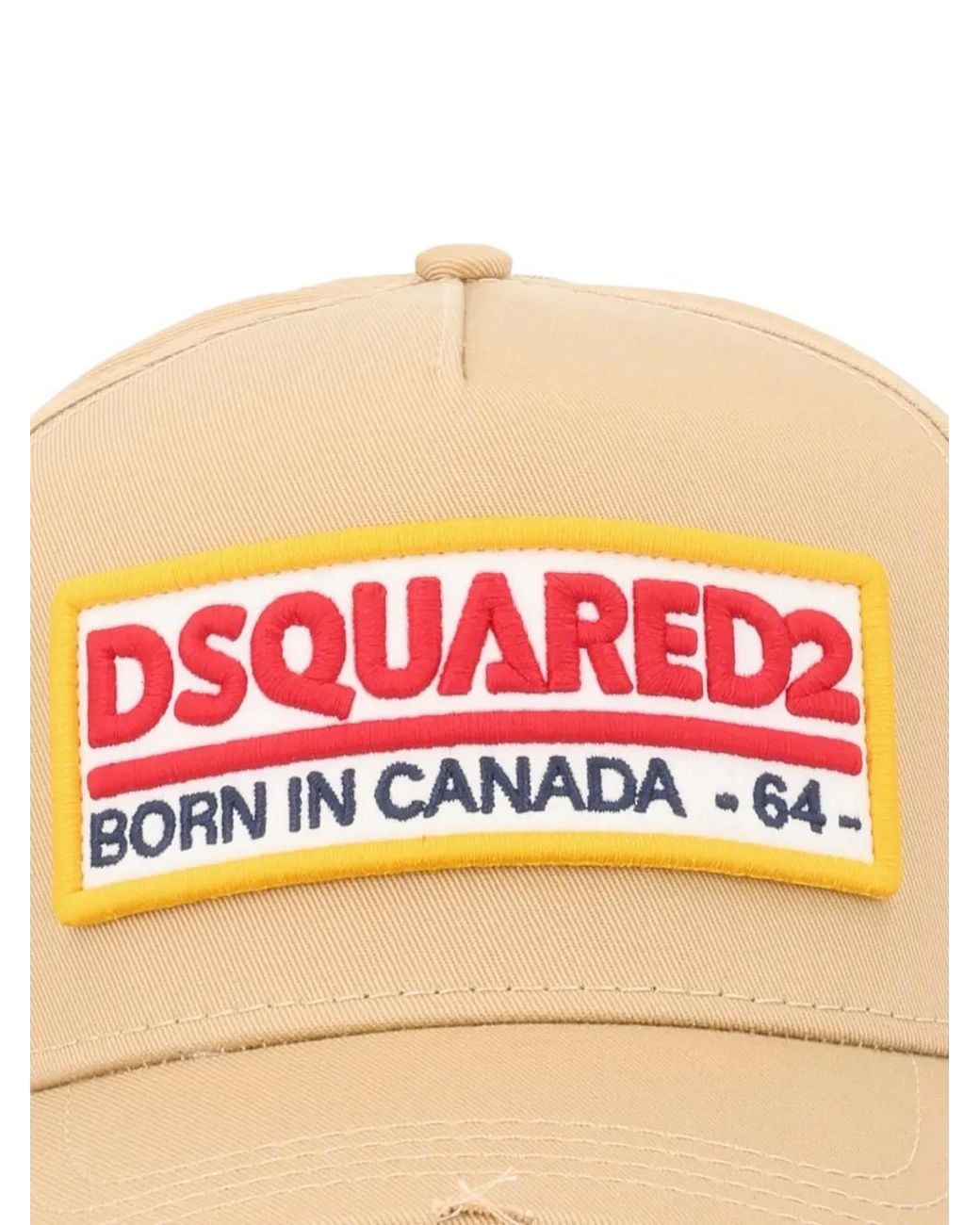 DSquared² Pink Logo Patch Cap for men