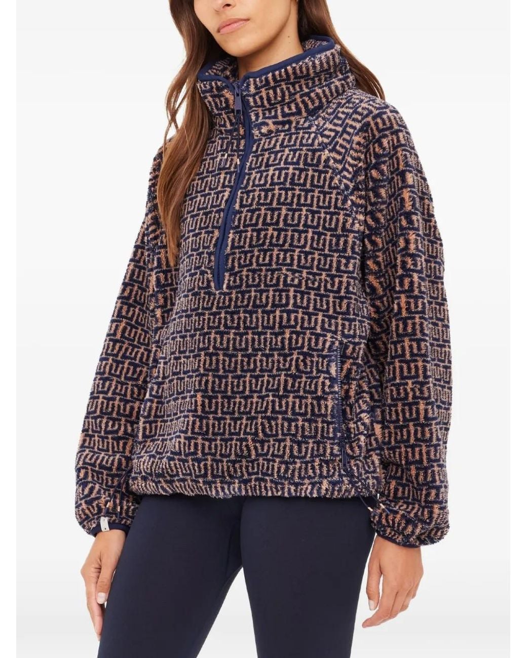 Maglione Castilla Harlow Con Zip di The Upside in Purple