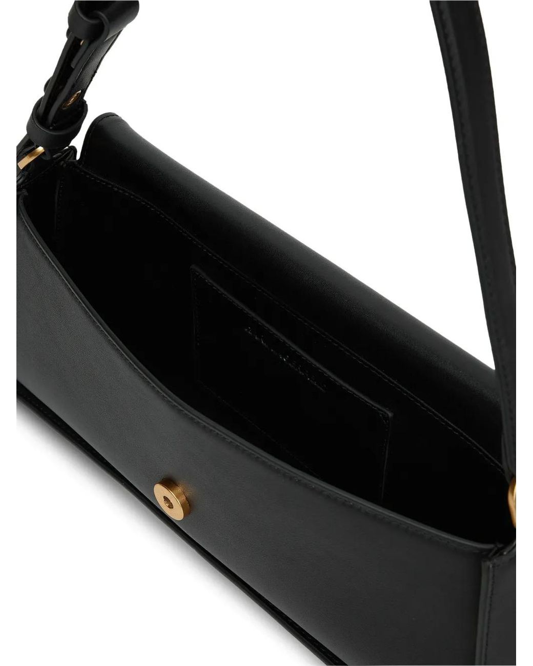 Karl Lagerfeld Black Sac Porté Épaule À Logo K/Signature