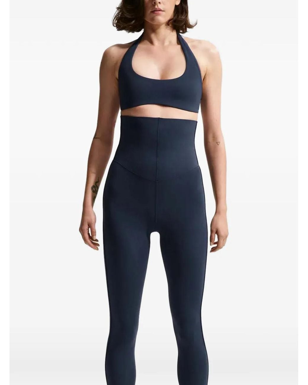 Nike Blue Halter Neck Bralette