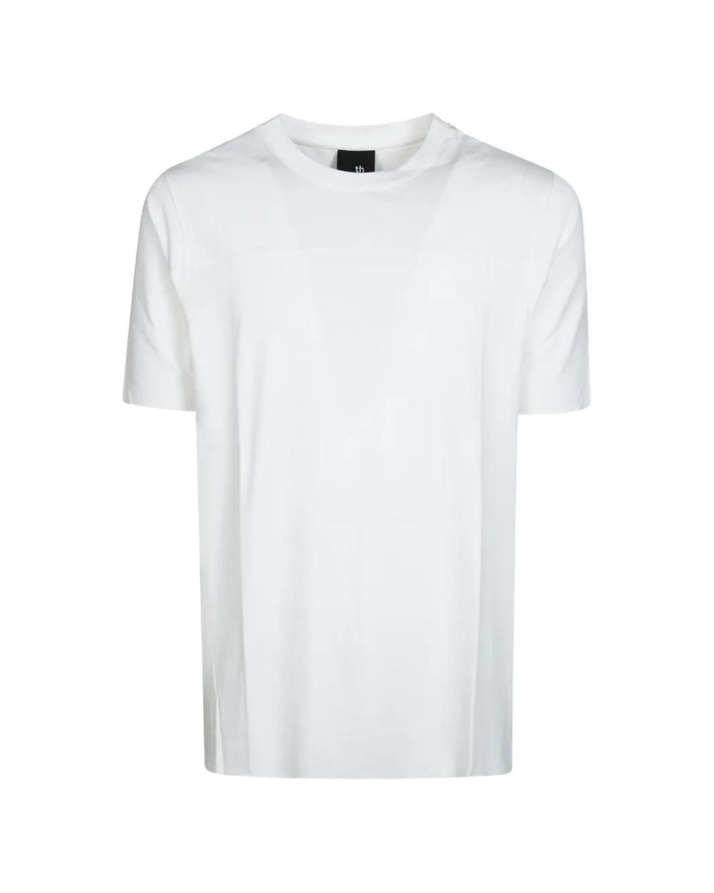 Thom Krom White Round-Neck T-Shirt for men