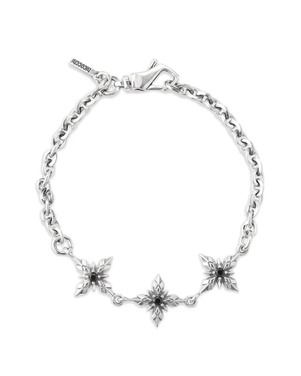 Emanuele Bicocchi White Stella Ventis Chain Bracelet