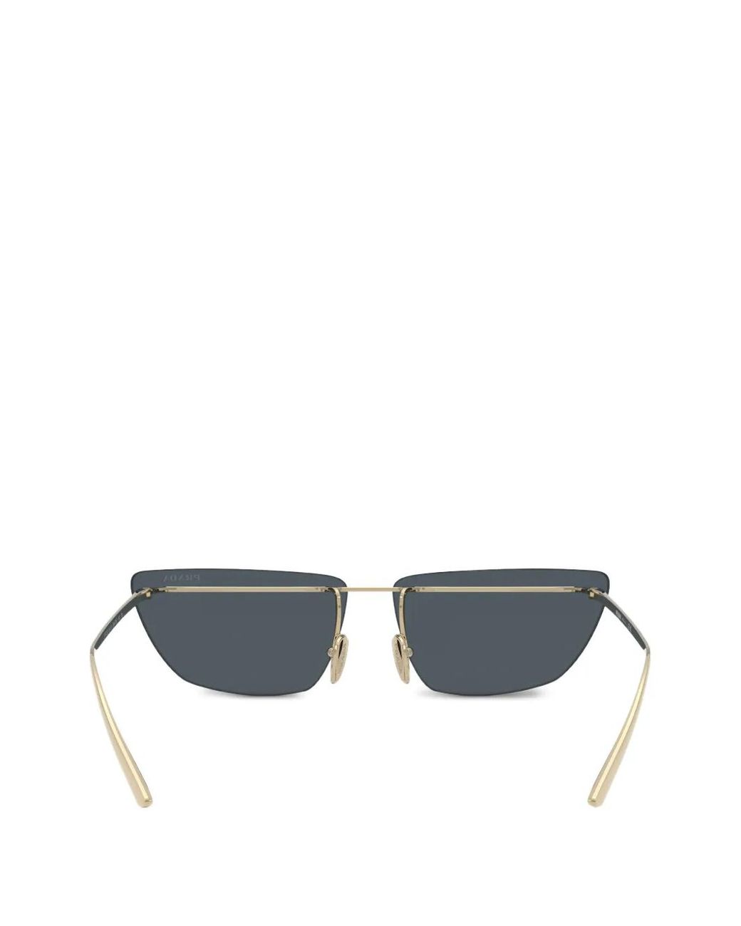Prada Gray Cat-Eye Sunglasses