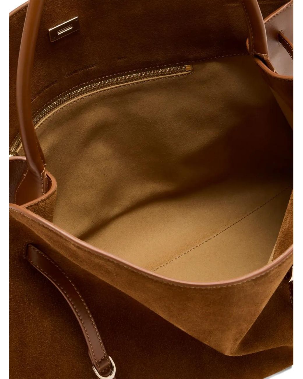 Francesco Biasia Brown Iconic Non-Stop Suede Tote Bag