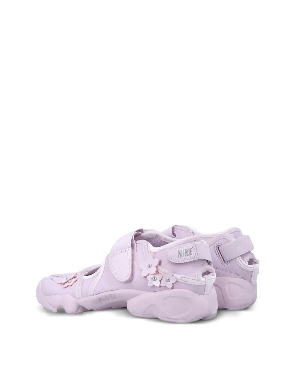 Nike Purple Air Rift Florette Flower-Embellished Sneakers