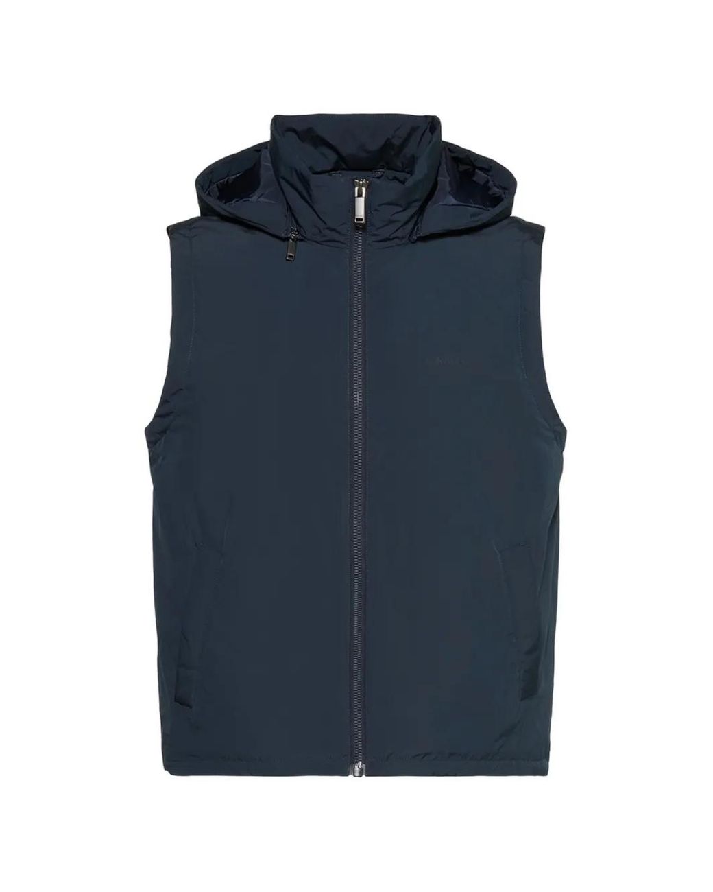 Chaleco Con Capucha Y Logo Calvin Klein de hombre de color Blue