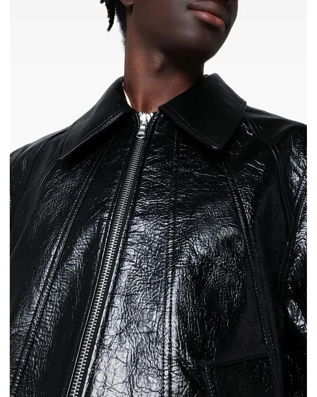 Séfr Duke Zip-Fastening Jacket in Black for Men | Lyst