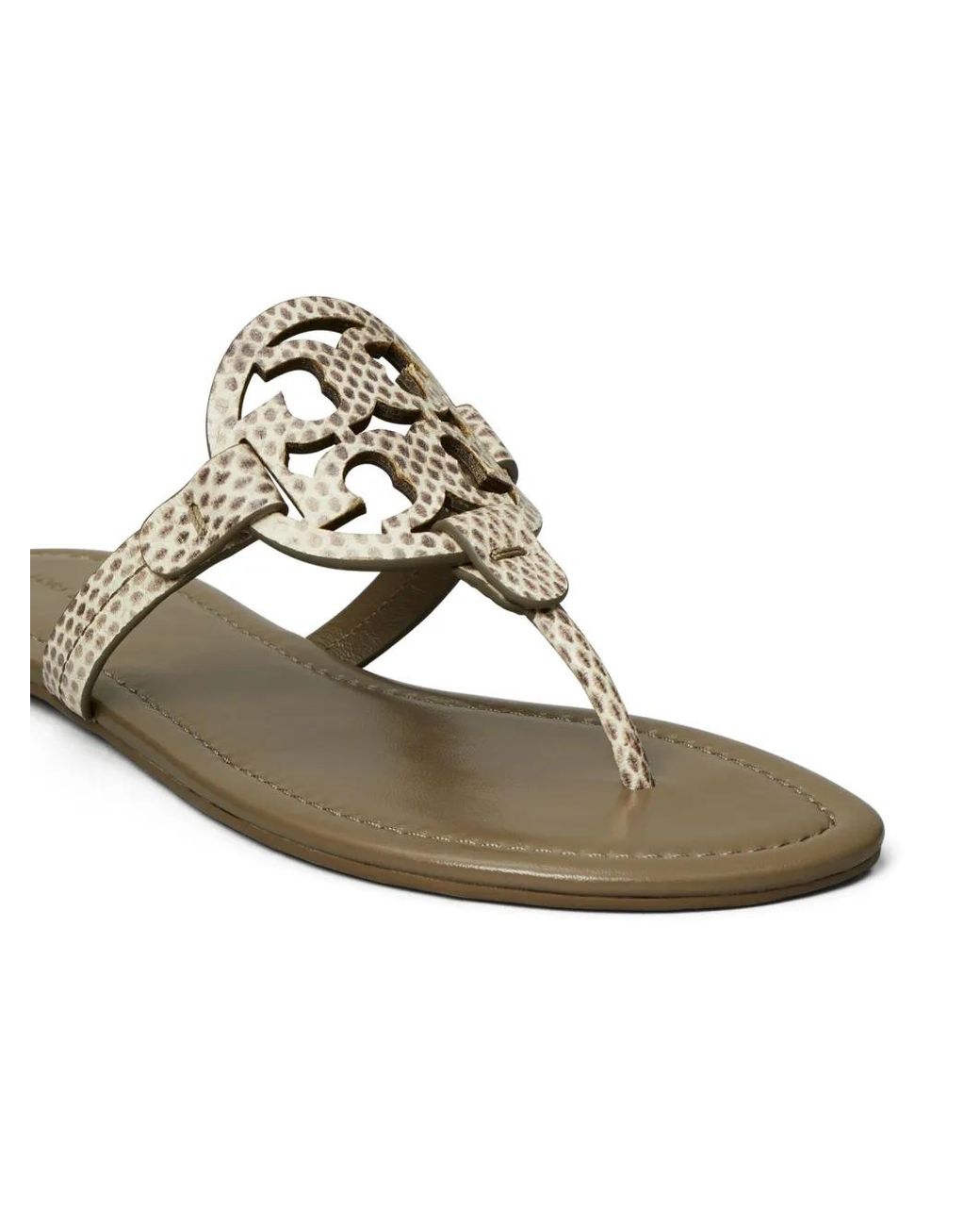Tory Burch White Miller Sandal
