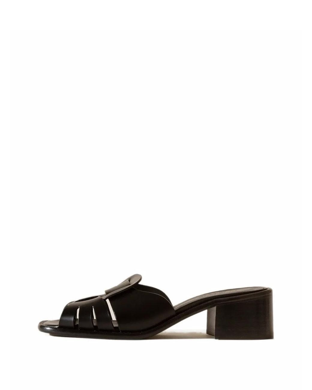 Hereu White Ancora Heeled Sandals