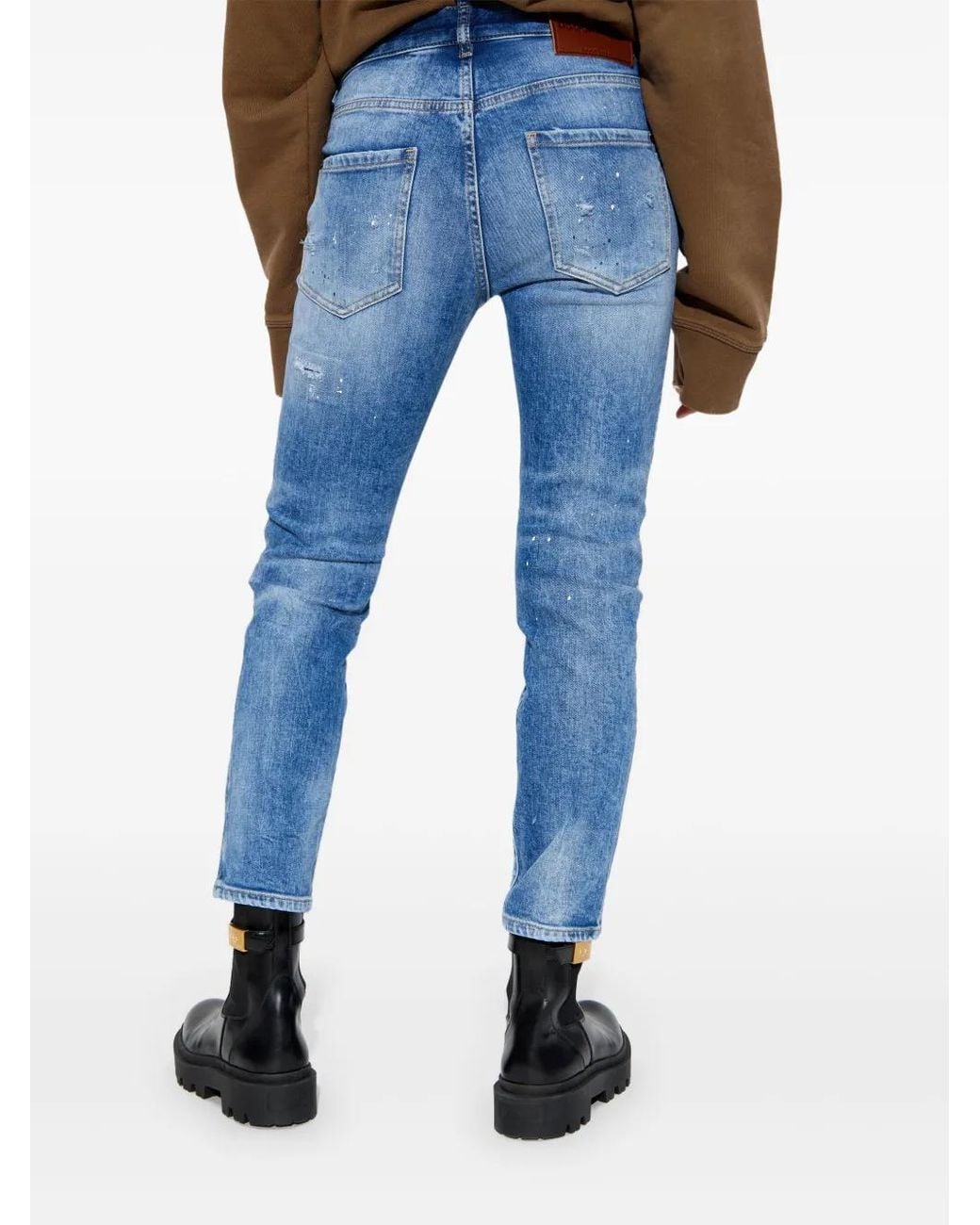 Vaqueros De Algodón DSquared² de color Blue
