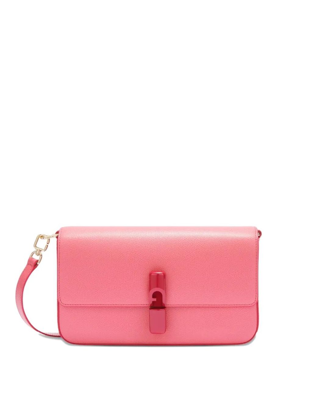 Furla Pink Iride Crossbody Bag