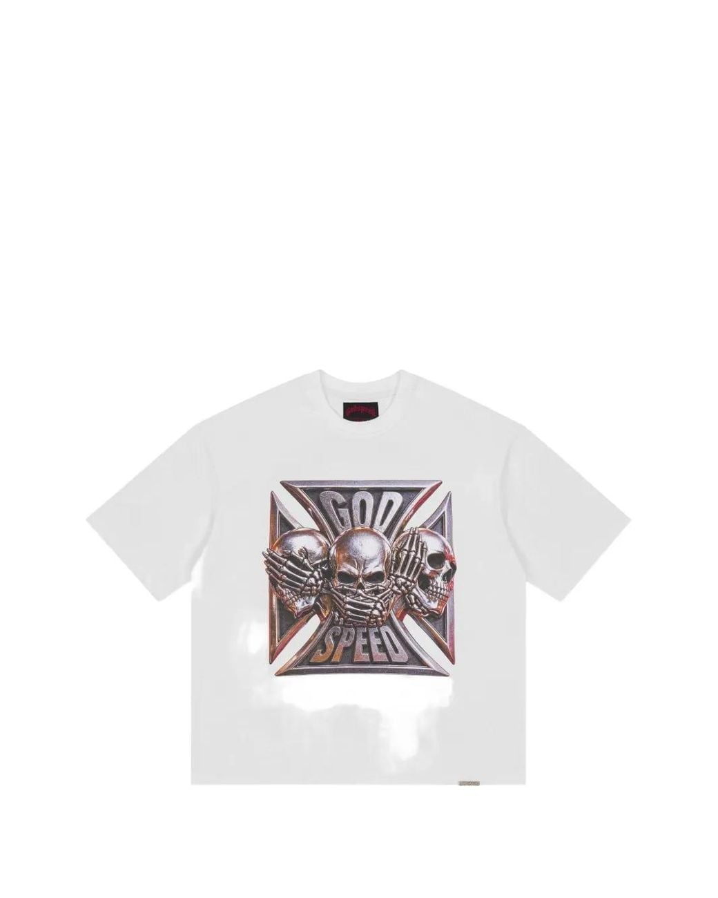 Godspeed White Omerta Graphic-Print T-Shirt for men
