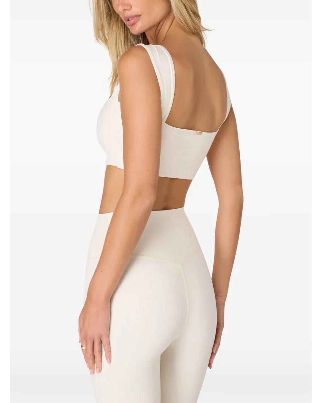 AMADAWEAR White Jaqueline Balconette Bra