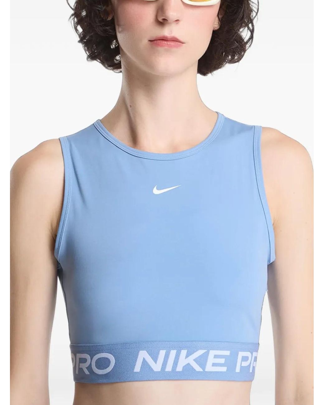 Nike Blue Dri-Fit Performance Ank Top