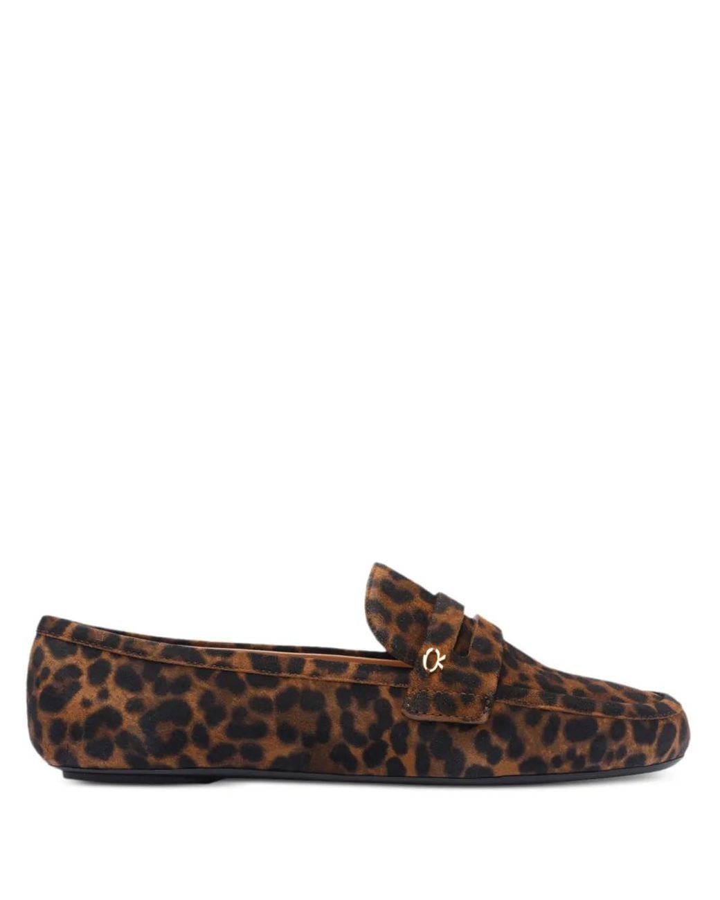 Gianvito Rossi Brown Giorgia Suede Loafers