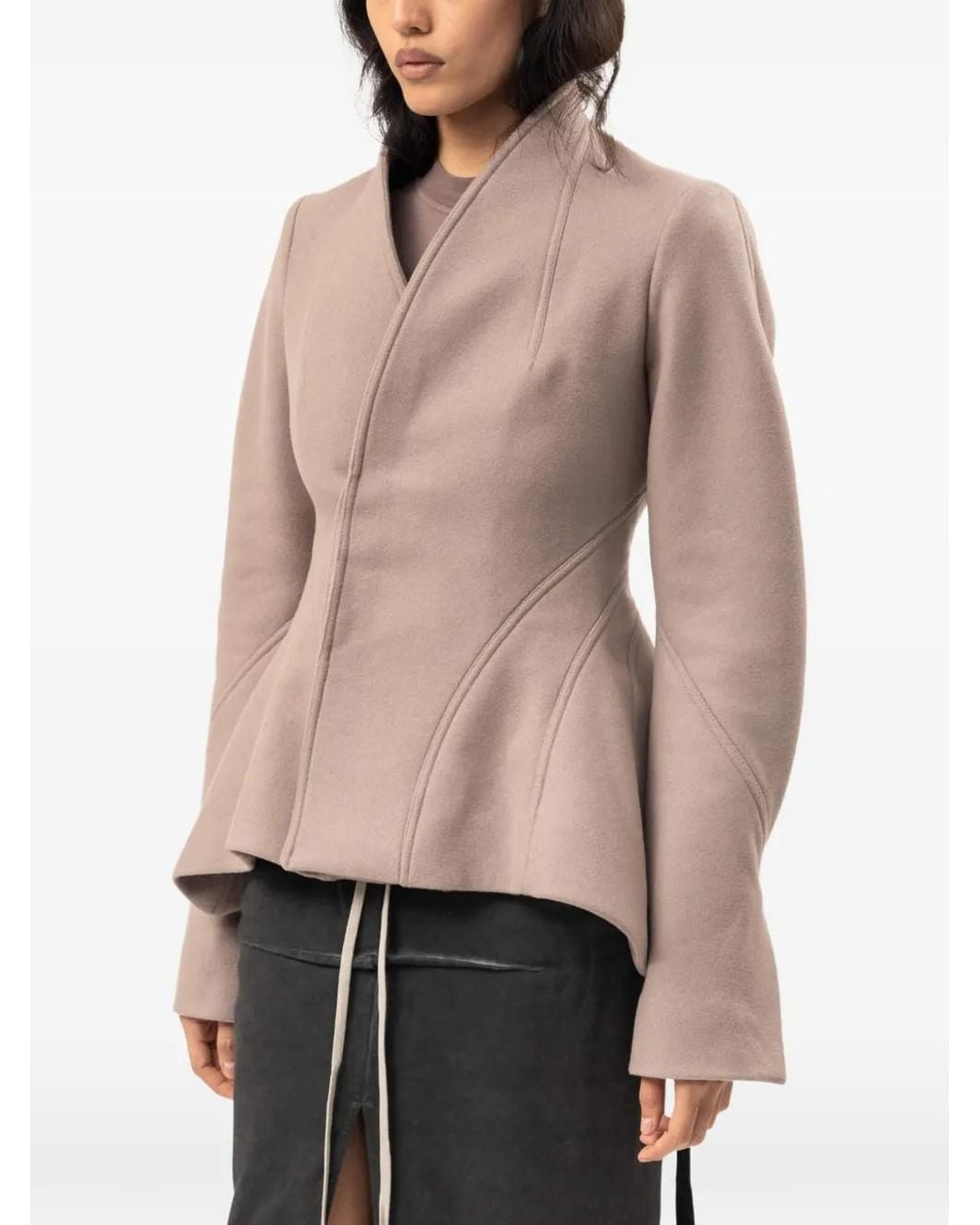 Rick Owens Natural Veste Moog