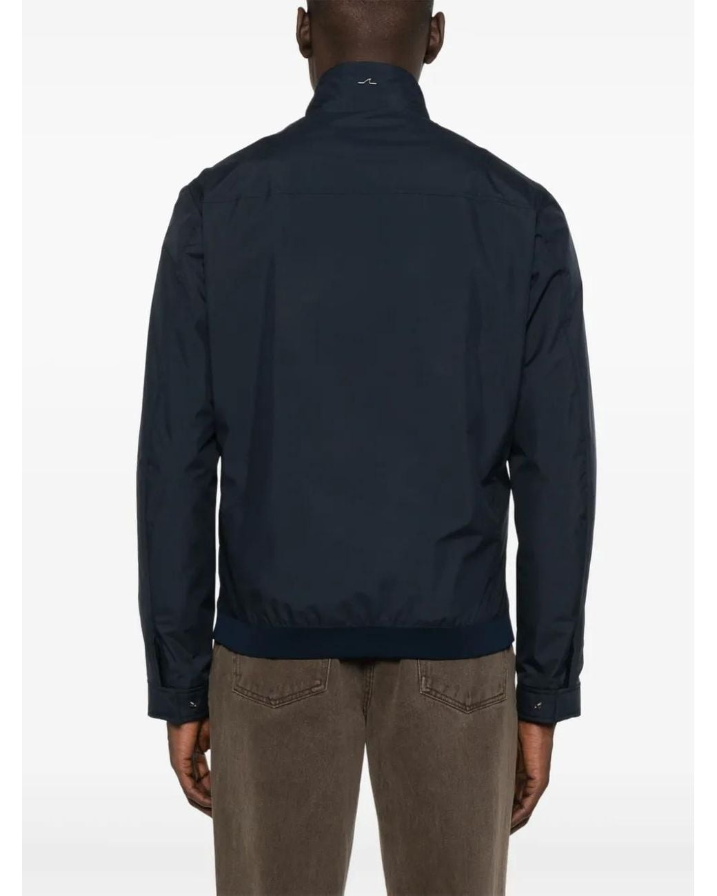Paul & Shark Blue Typhoon Pertex Jacket for men