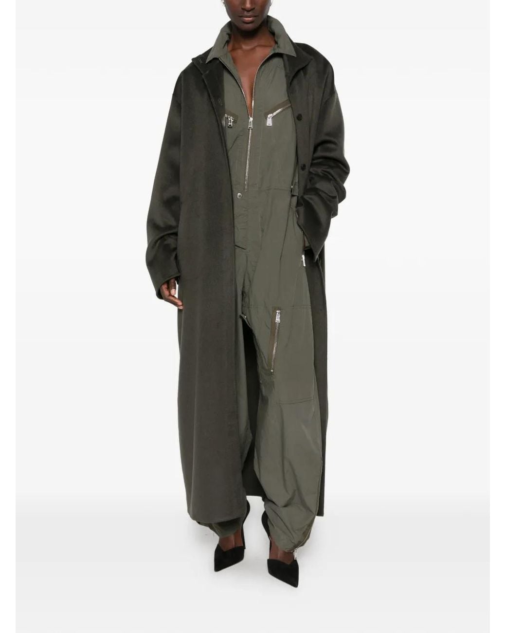 Ruohan Black Pine Penrhyn Concealed-Fastening Coat
