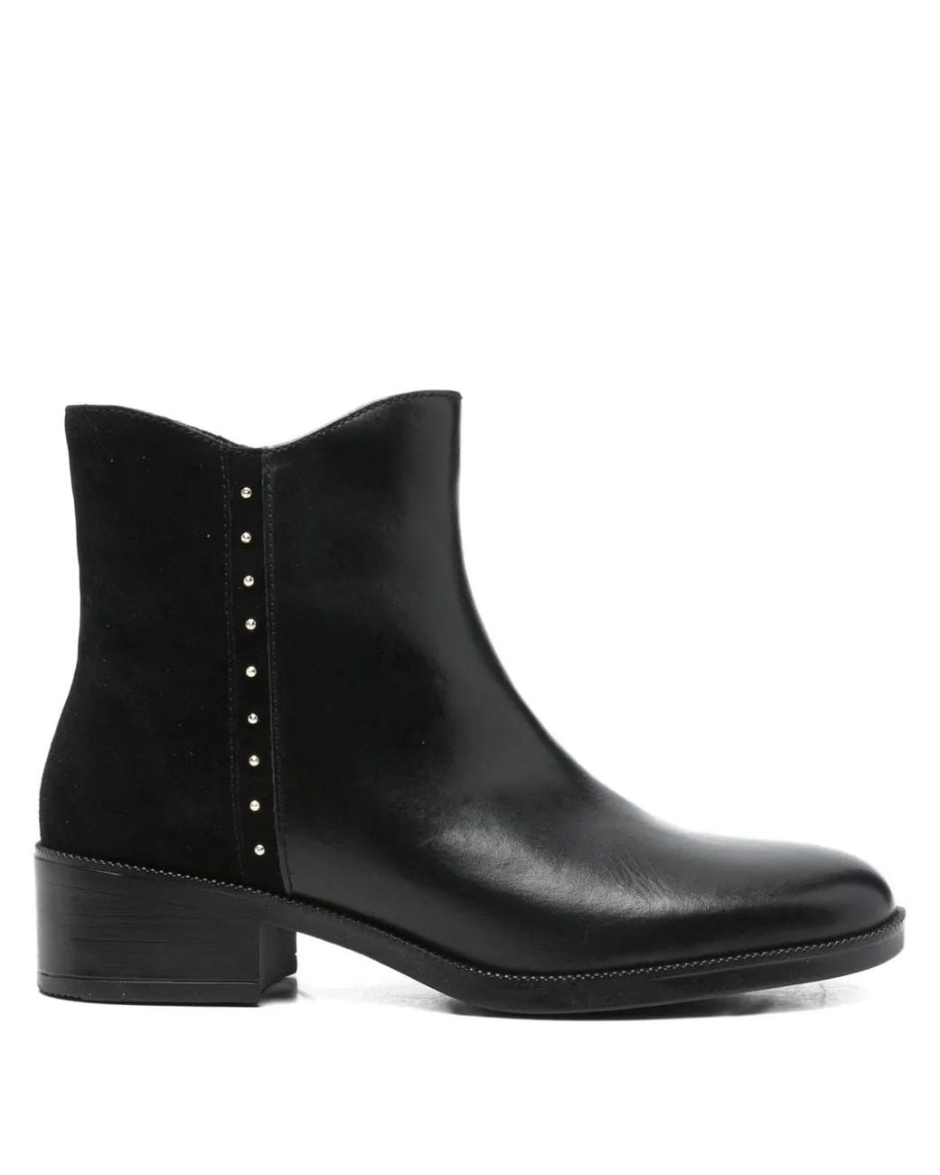 Geox Black Camexia Ankle Boots