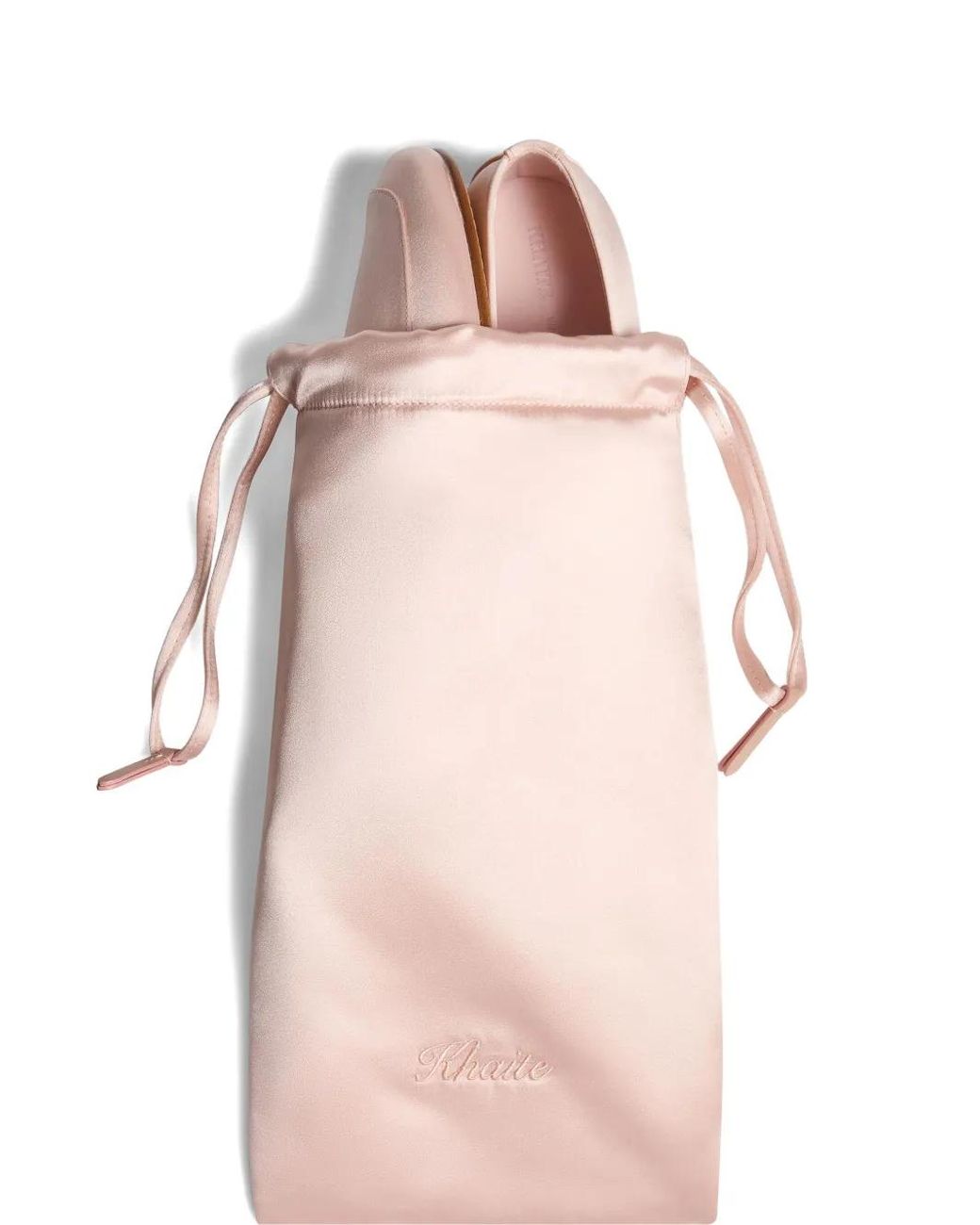 Khaite Pink Monroe Slip-On Loafers