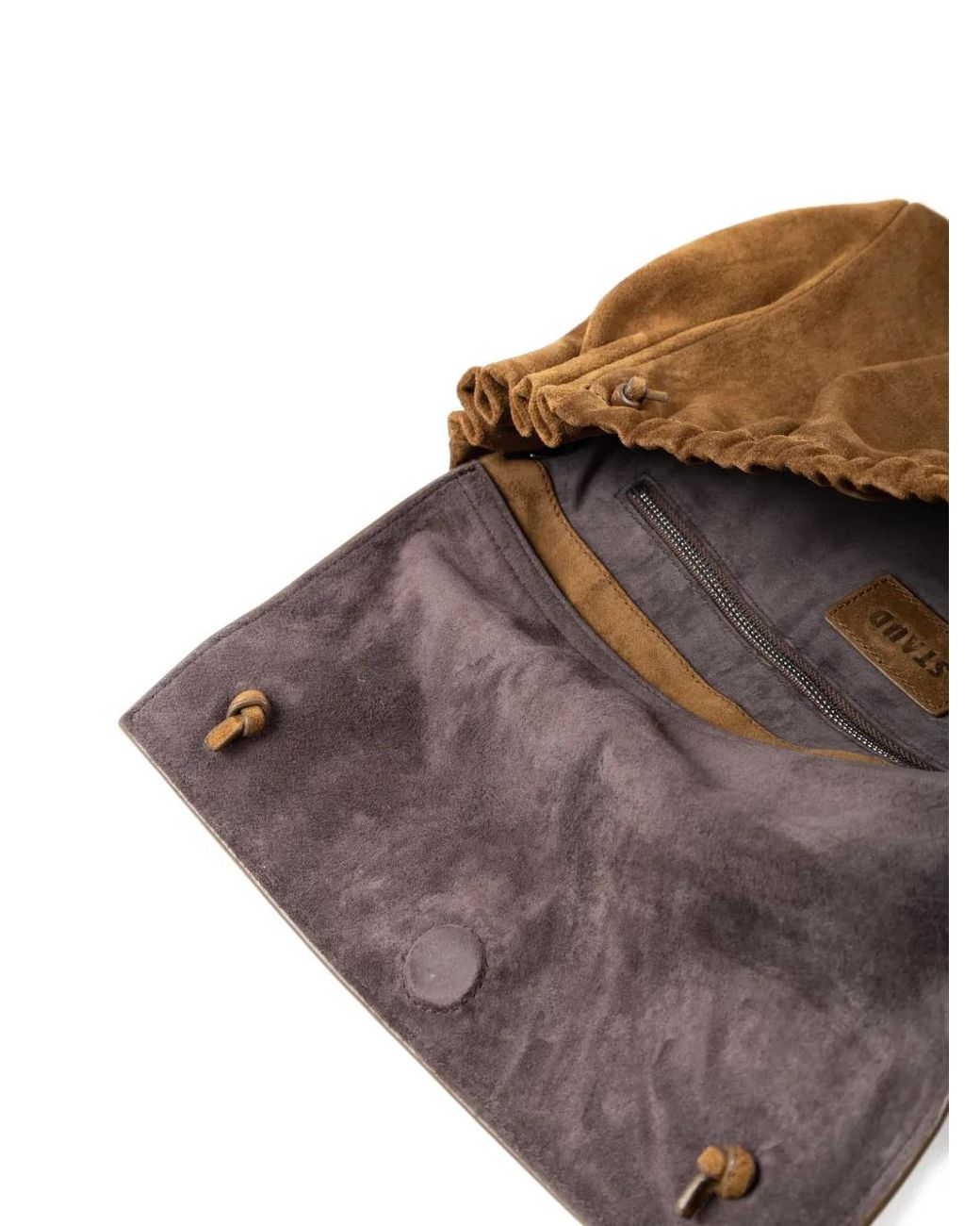 Borsa Convertibile Cy di Staud in Brown