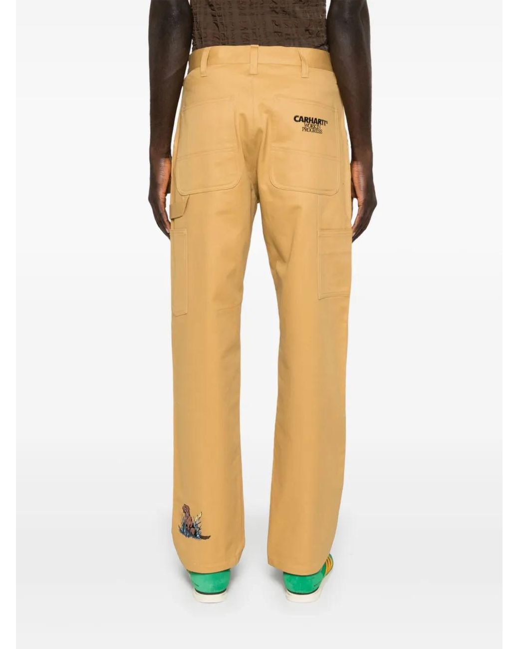 Carhartt Natural Cotton Trousers for men