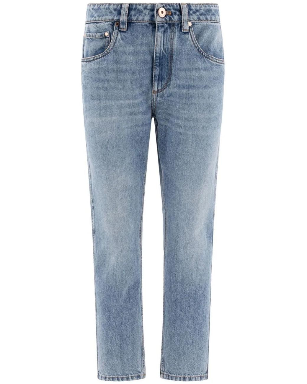 Brunello Cucinelli Blue Denim Jeans