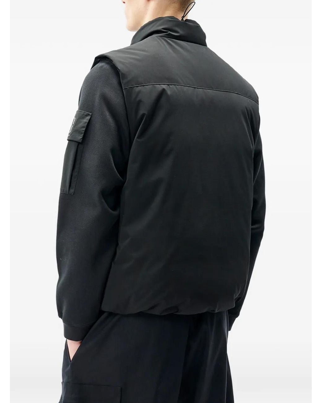 C P Company Black Veste Sans Manches Metropolis Series for men
