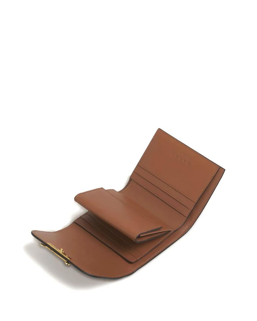 Marni Brown Leather Wallet