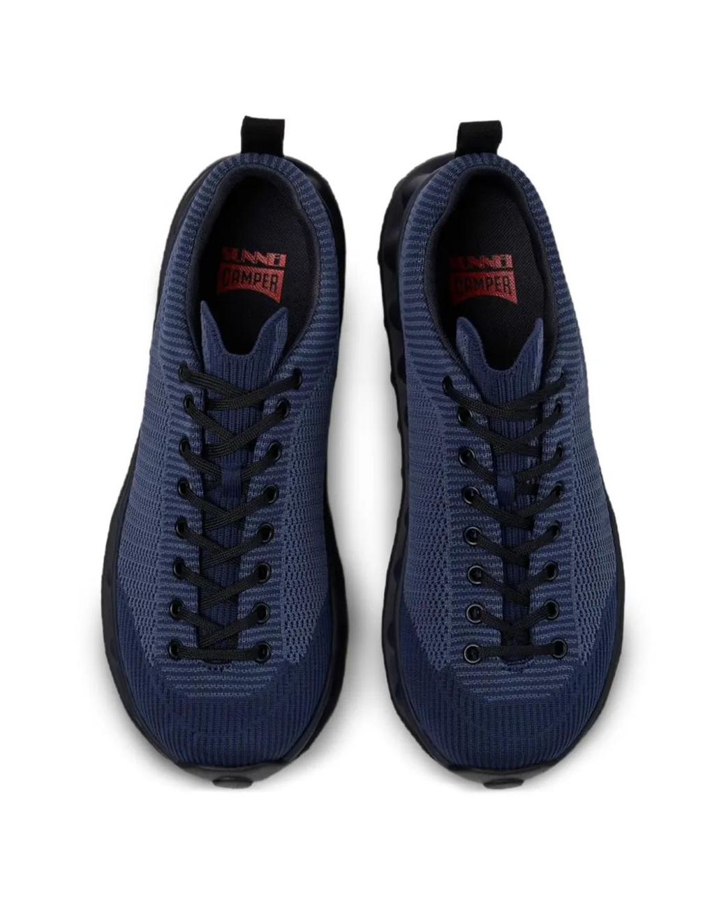 Sunnei Blue Pelotissima Knit Sneakers
