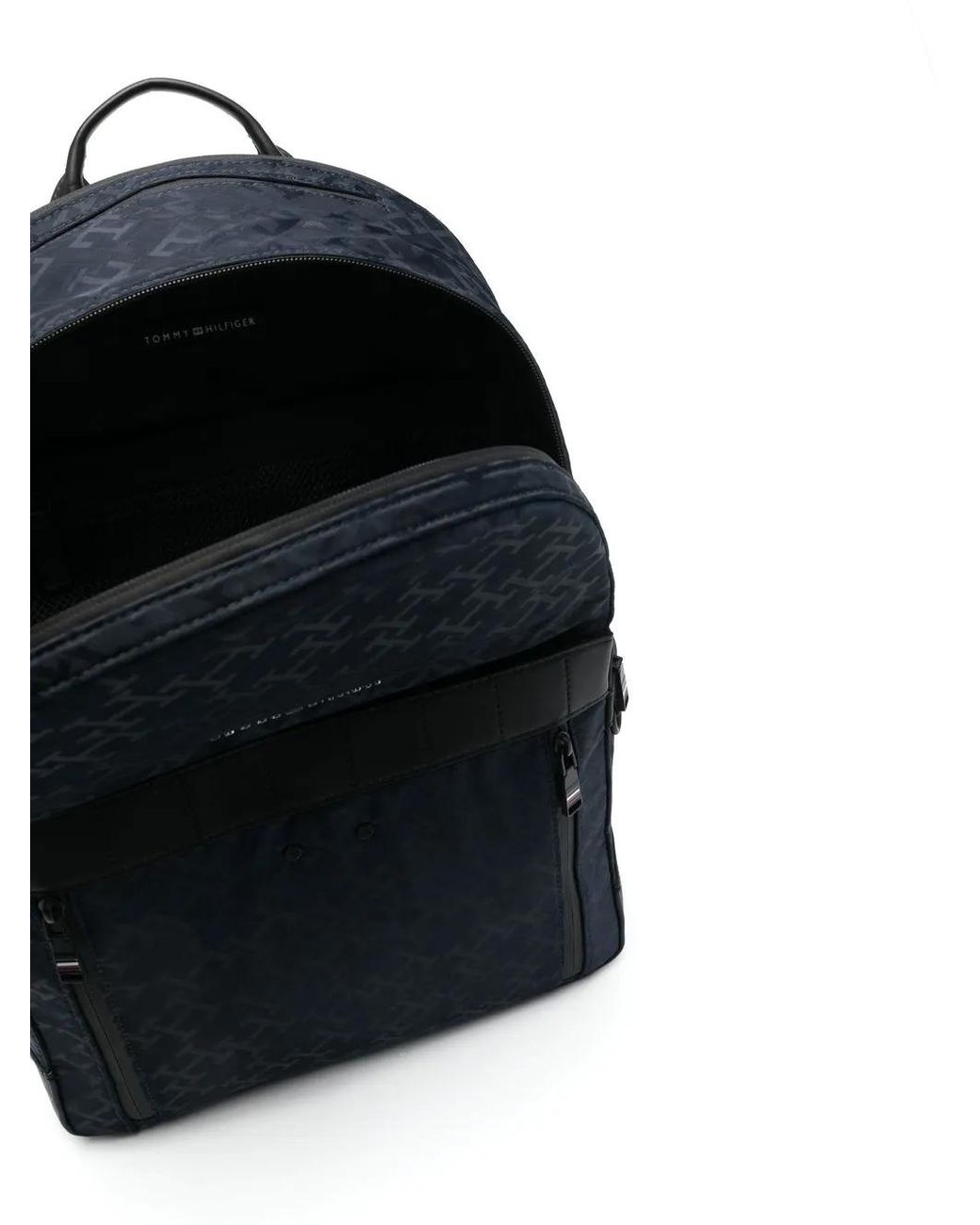 Tommy Hilfiger Blue Logo Print Backpack for men