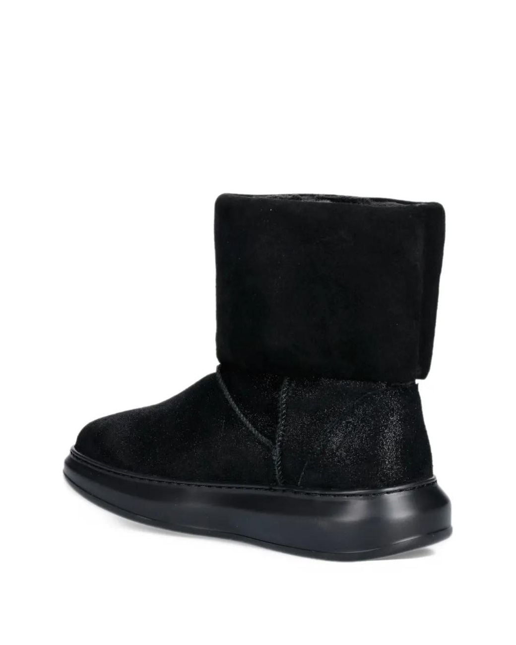 Karl Lagerfeld Black Kapri Boots
