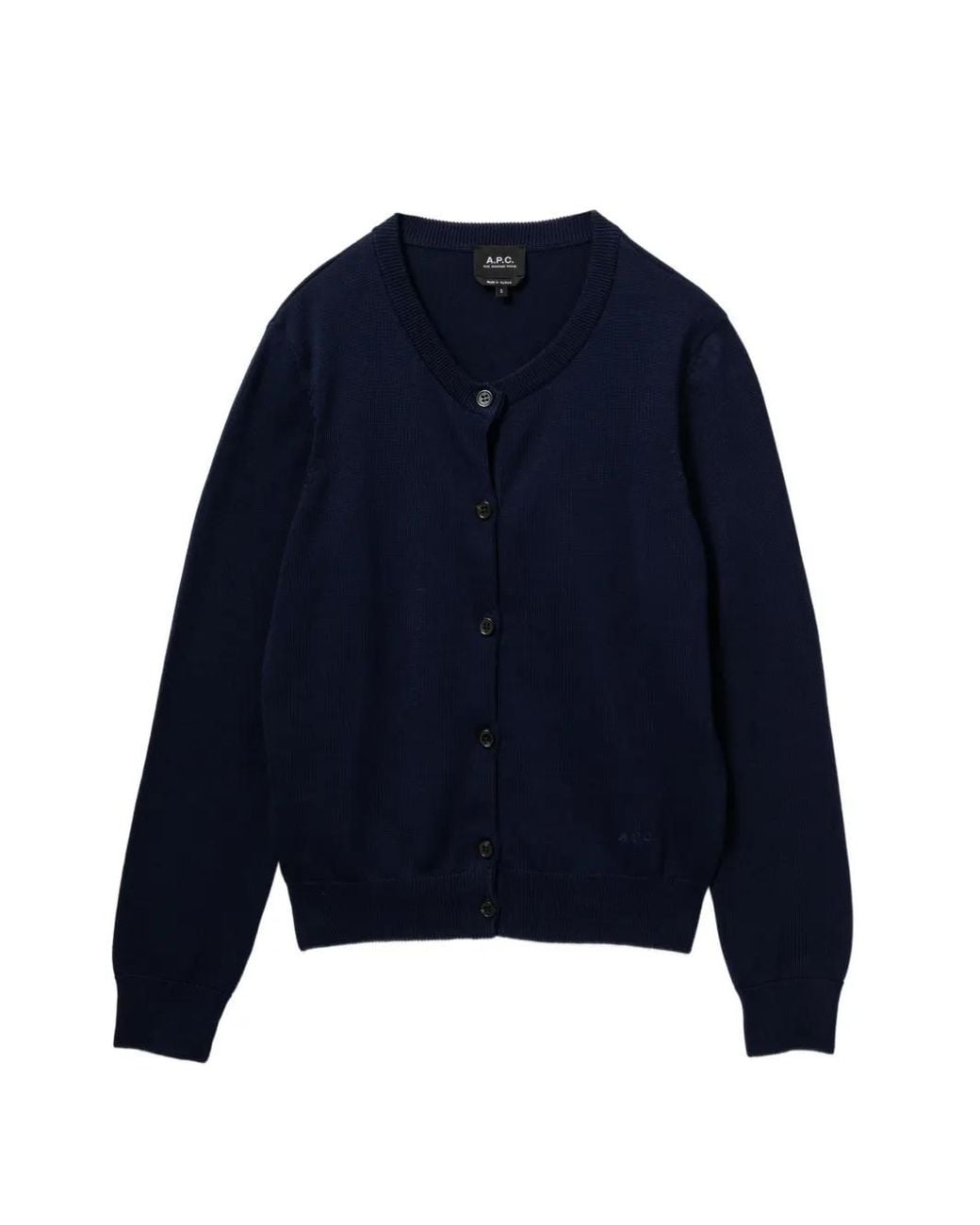A.P.C. Blue Sally Cardigan