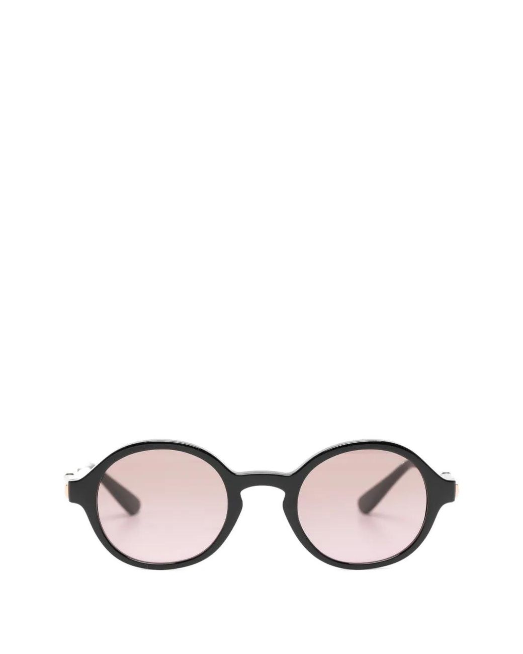 Vogue Eyewear Black Round-Frame Sunglasses