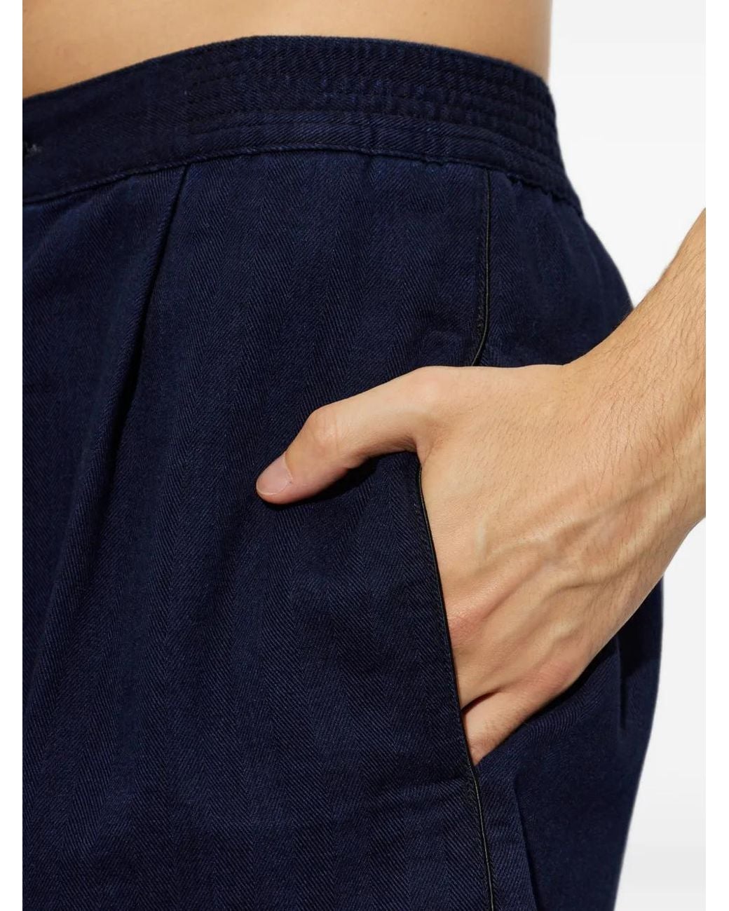 Jacquemus Blue The De-Nîmes Venice Denim Shorts for men