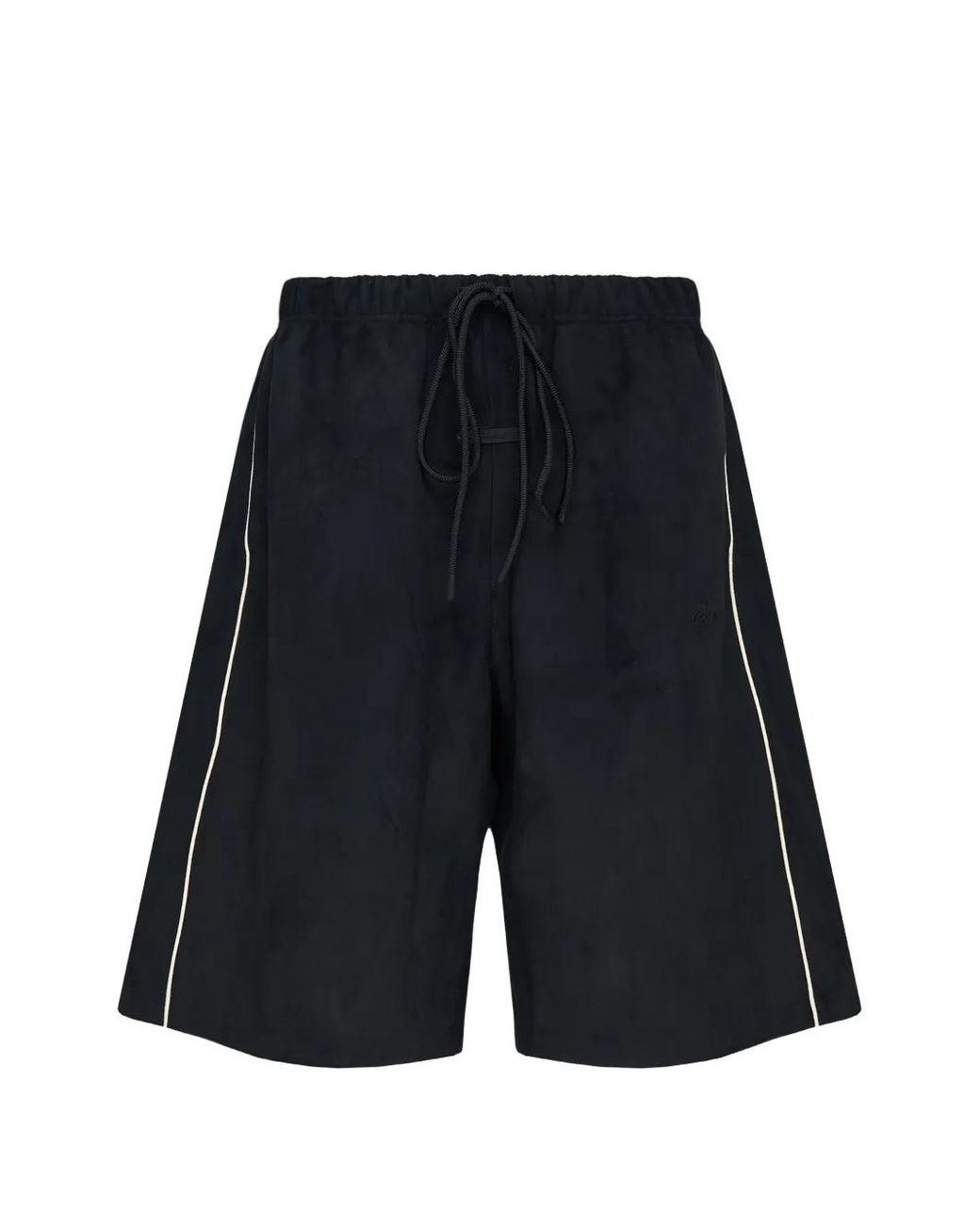 Fear Of God Black Contrast-Piping Shorts for men