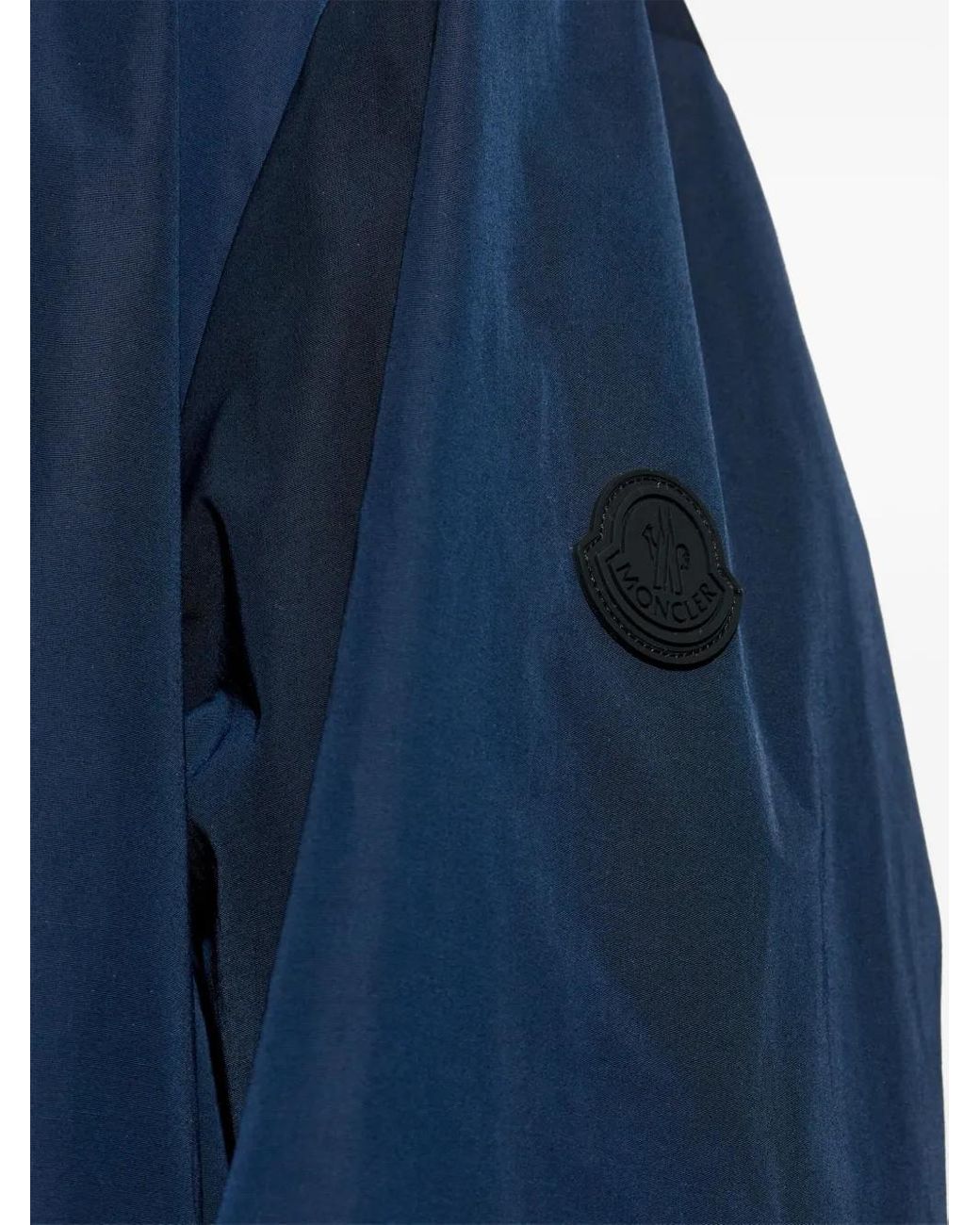 Moncler Blue Lacha Hooded Jacket for men