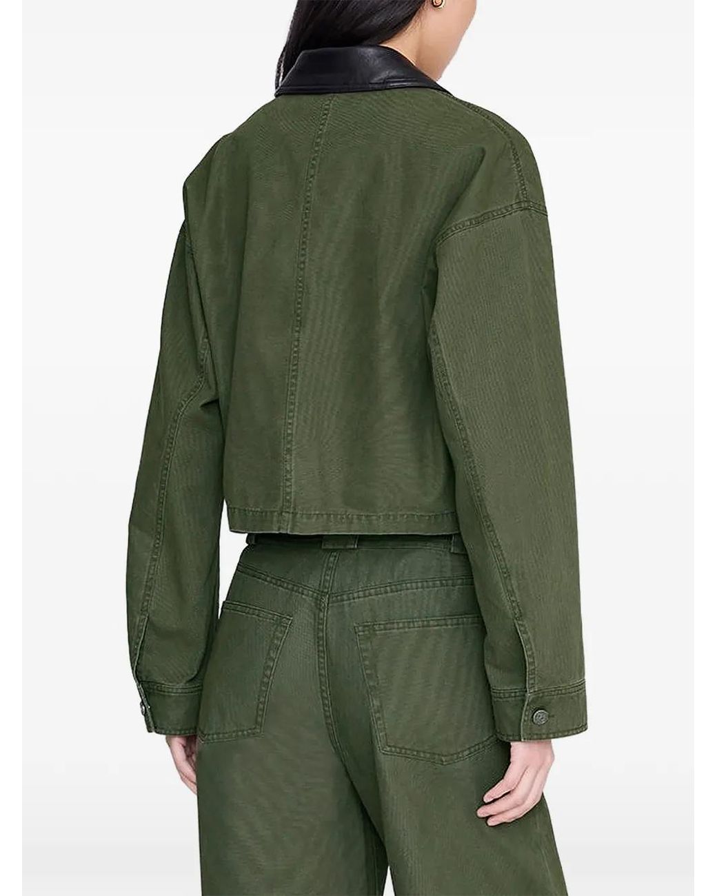 Anine Bing Green Yuma Jacket