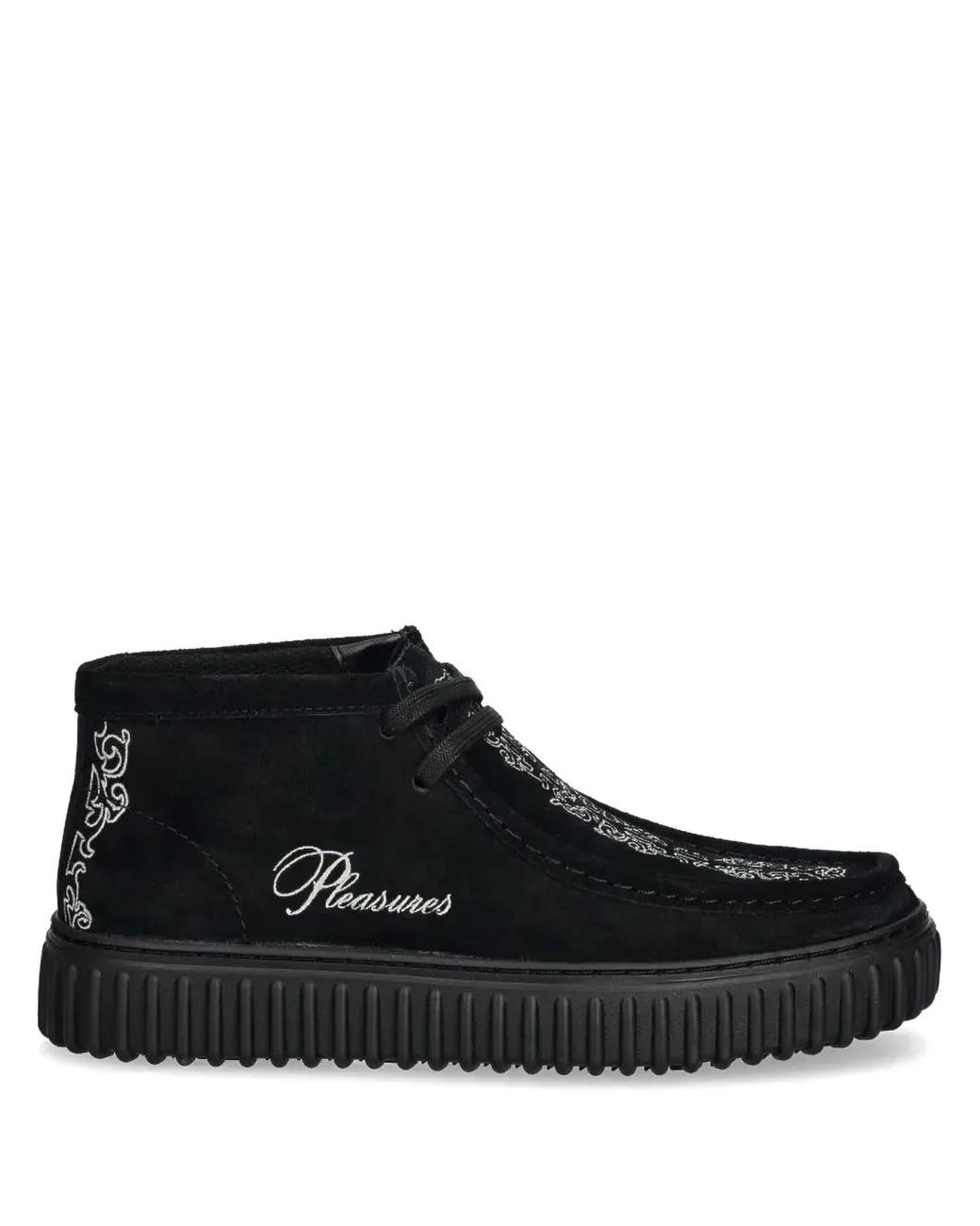 Clarks Black Torhill Shoes for men