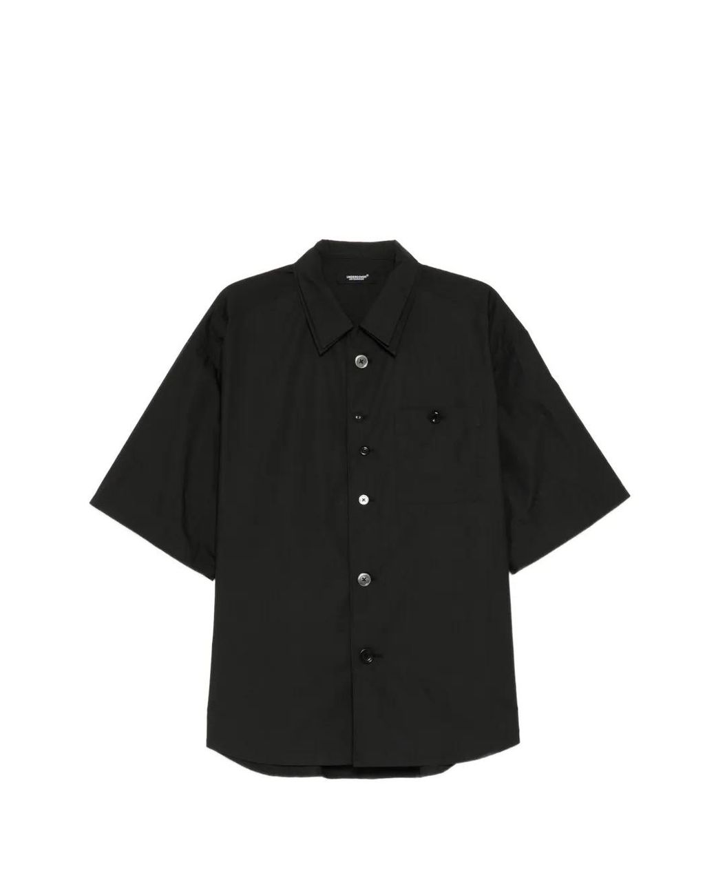 Undercover Black Buttoned Shirt for men