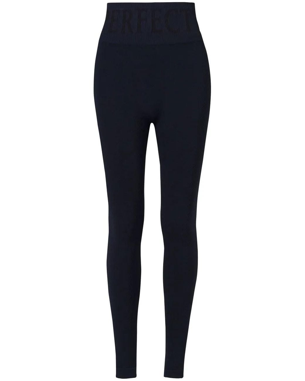Perfect Moment Blue Seamless Thermal Leggings