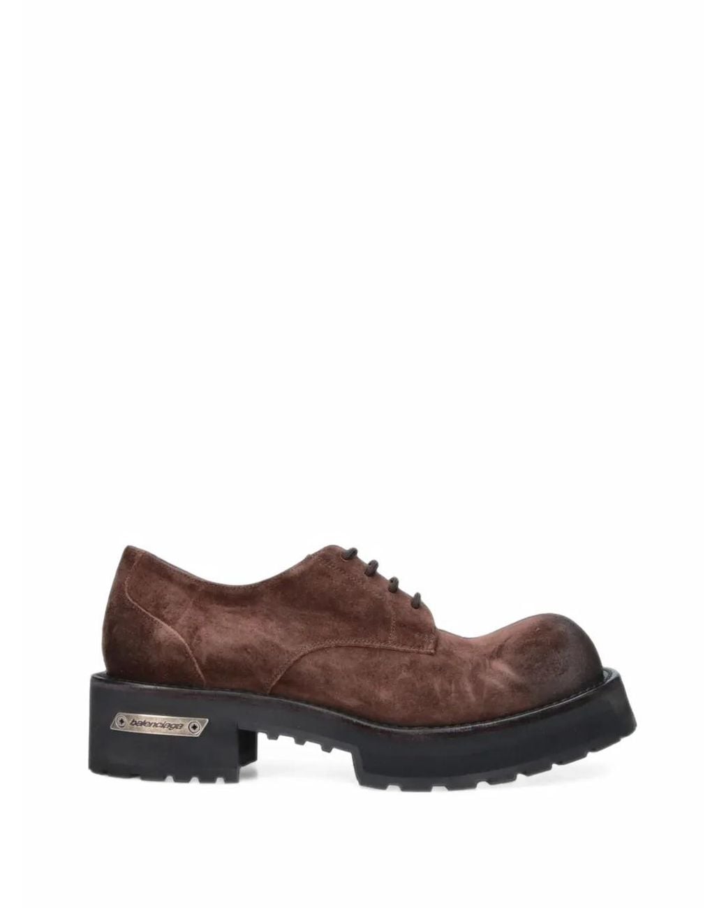 Balenciaga Brown Venom Derby for men