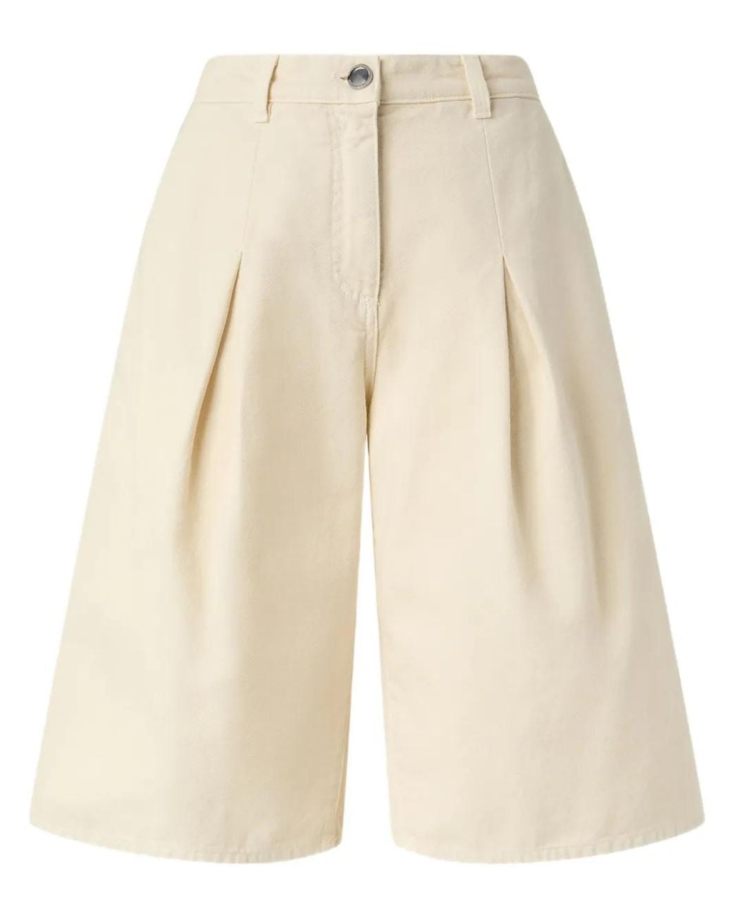 Pinko Bermuda Shorts in het Natural