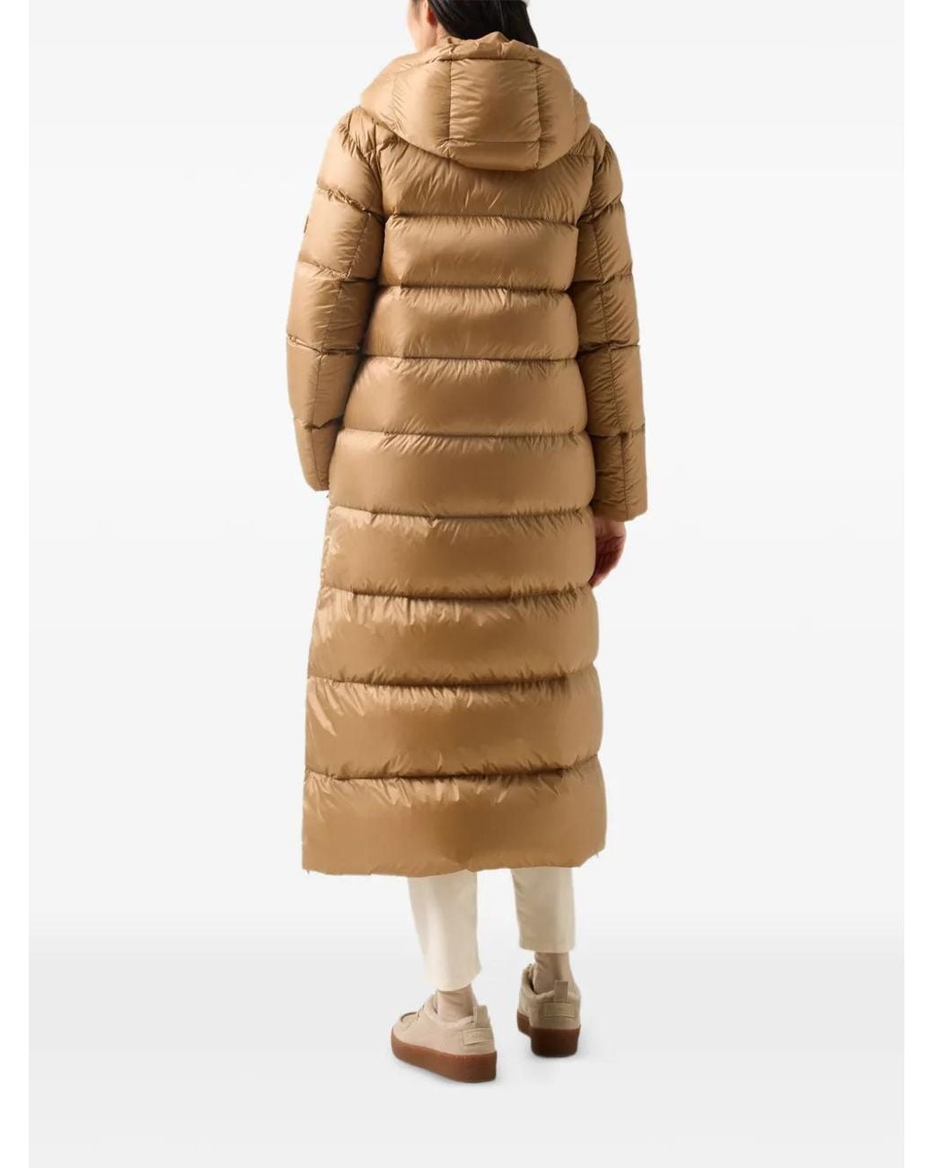 Bogner Natural Maxie Quilted Down Coat