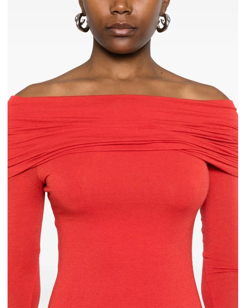 MANURI Amara Maxi-Jurk in het Red