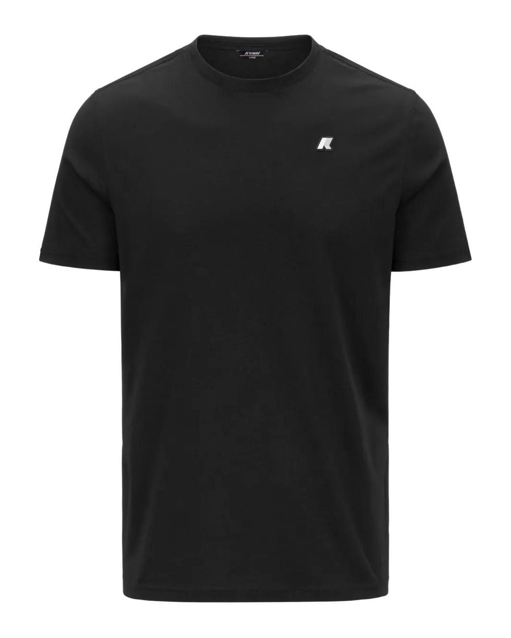 K-Way Black Logo T-Shirt for men