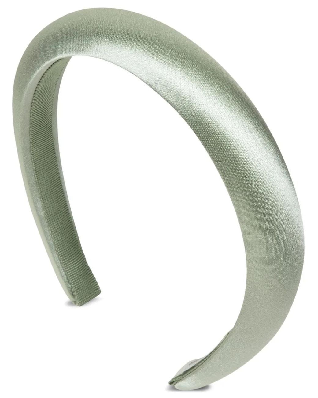 Jennifer Behr Green Tori Satin Headband